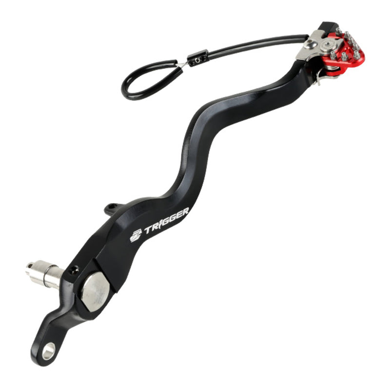 Load image into Gallery viewer, Zeta Tri Brake Pedal KLX250 - Red
