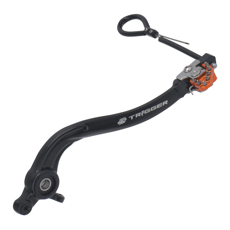 Load image into Gallery viewer, Zeta Trigger Brake Pedal KTM 250SX'17-, 250/350EXC-F'17- ORA
