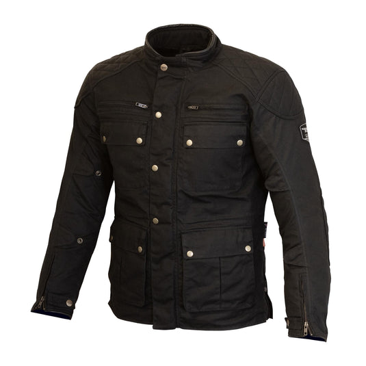 BSA x Merlin Empire Waxed Cotton Motorcycle Jacket