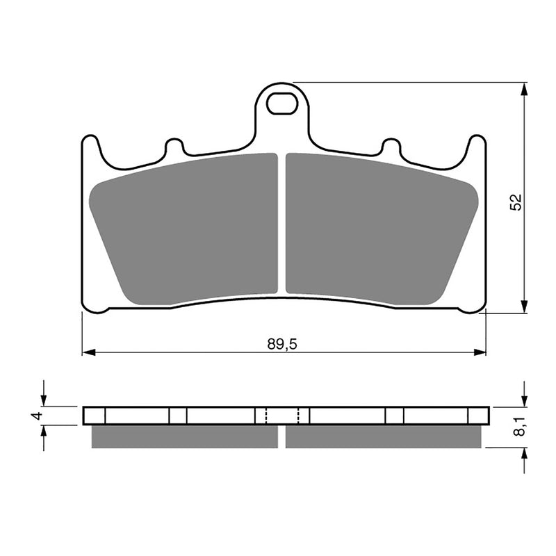 Load image into Gallery viewer, GOLDfren Brake Pads - S3 Sintered Sports
