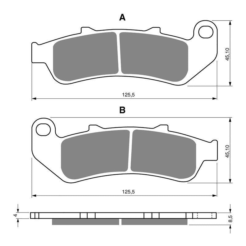Load image into Gallery viewer, GOLDfren Brake Pads - S3 Sintered Sports
