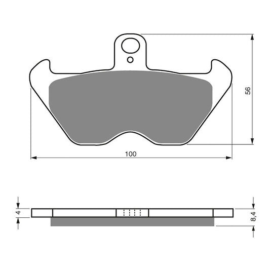 GOLDfren Brake Pads - S3 Sintered Sports