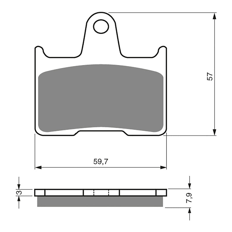 Load image into Gallery viewer, GOLDfren Brake Pads - S3 Sintered Sports

