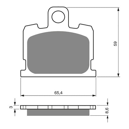 GOLDfren Brake Pads - S3 Sintered Sports