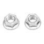 Whites Nut Flange - 10 x 1.25mm (50 Pack)
