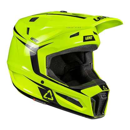 Leatt 2026 3.5 Junior Helmet Kit - Neon Yellow