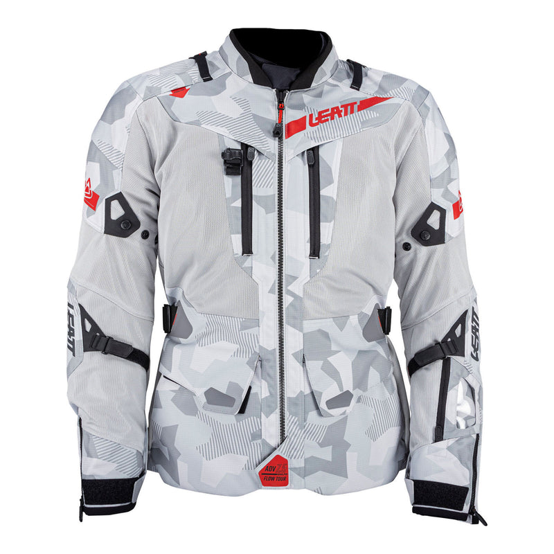 Load image into Gallery viewer, Leatt 7.5 ADV FlowTour Jacket - Steel

