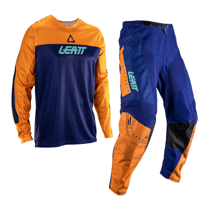 Load image into Gallery viewer, Leatt 2026 3.5 Junior Ride Kit - Orange
