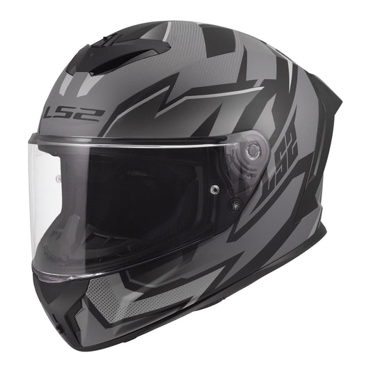 LS2 FF820 Rapid III Xtrem Helmet - Black / Grey
