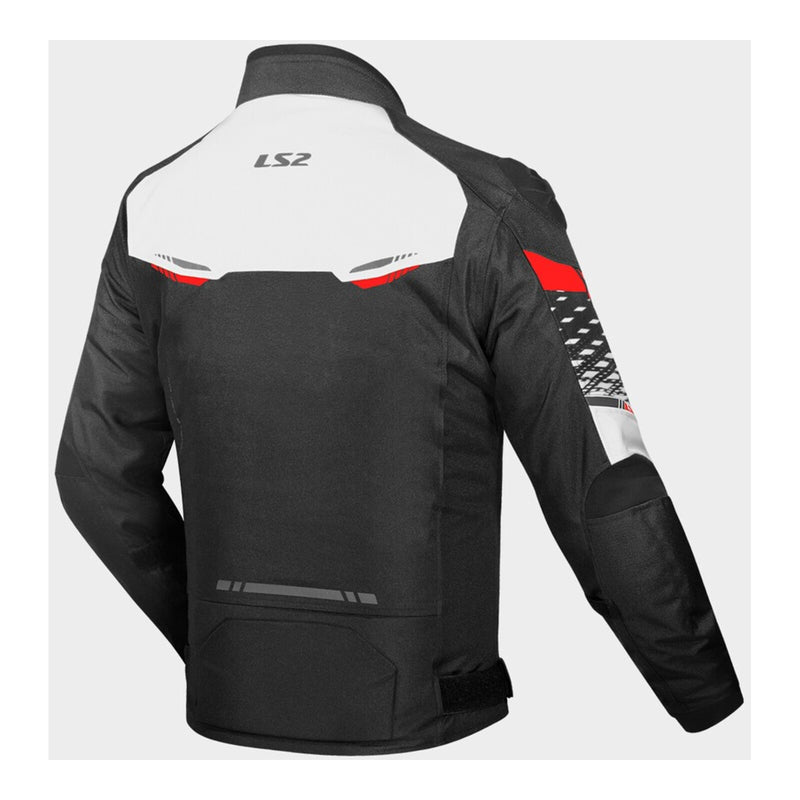 Load image into Gallery viewer, LS2 Apex Evo Kids Jacket - Black/White/Red (L)
