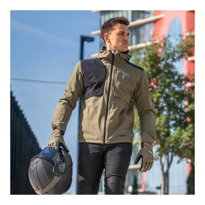 Load image into Gallery viewer, LS2 Axel Mens Jacket - Green/Black (L)
