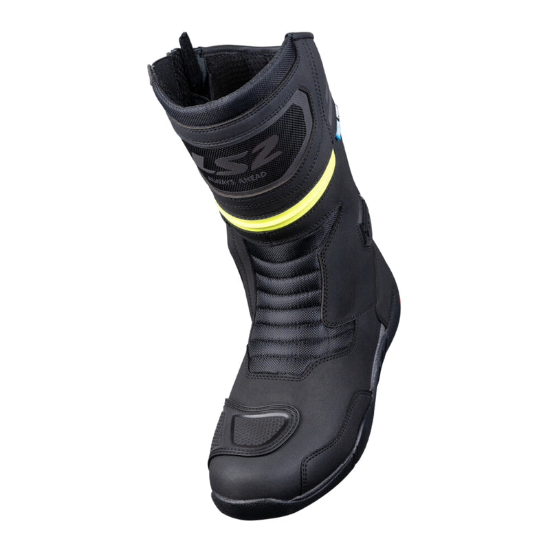 Load image into Gallery viewer, LS2 Goby Men's Waterproof Boots - Black / Hi-Vis Yellow

