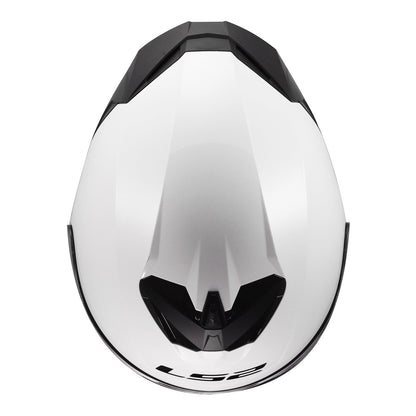 LS2 FF820 Rapid III Solid Helmet - Gloss White