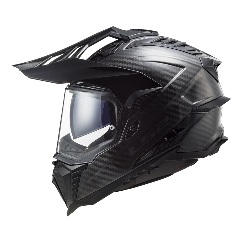 Load image into Gallery viewer, LS2 MX701 Explorer Carbon Solid - Gloss Carbon
