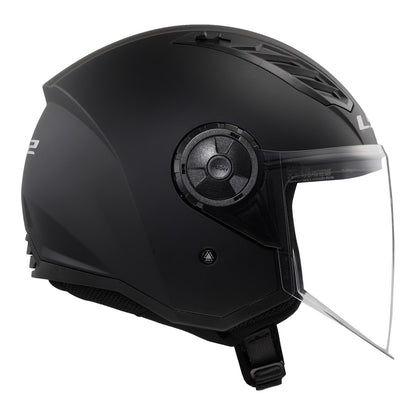 LS2 OF616 Airflow II Helmets - Matte Black 06