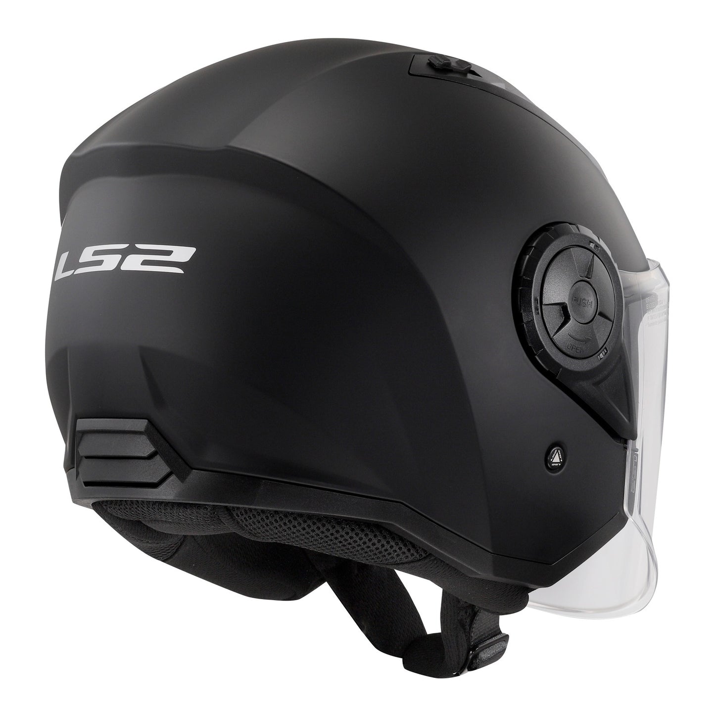 LS2 OF616 Airflow II Helmets - Matte Black 06