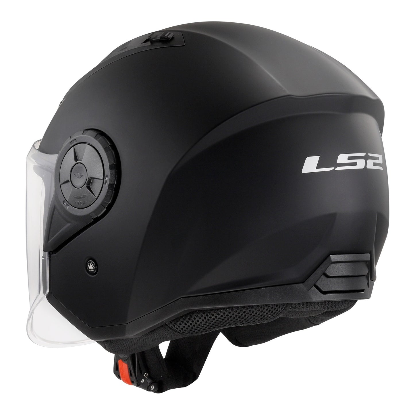 LS2 OF616 Airflow II Helmets - Matte Black 06