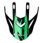 LS2 MX437 Fast Evo Peak Roar - Black / Green
