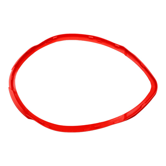 LS2 MX437 Fast Evo Bezel Down - Red (XL-3XL)