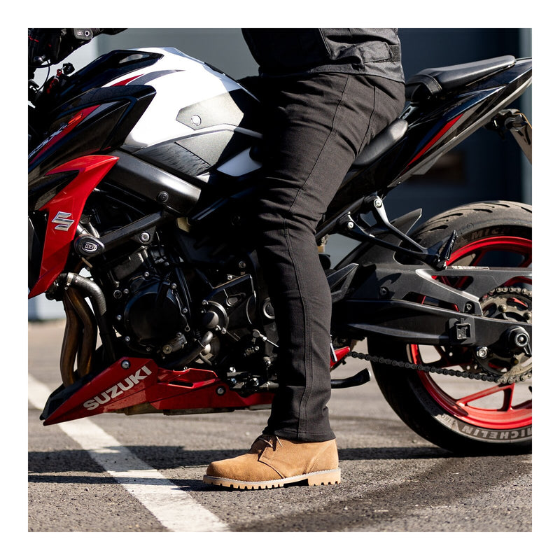 Load image into Gallery viewer, Oxford AA Super Stretch Men's Jean - Black (Short)
