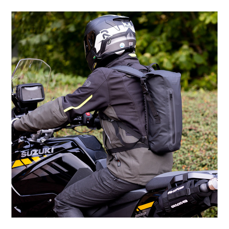Load image into Gallery viewer, Oxford Aqua H2 Backpack, with Hydration Bladder - Black
