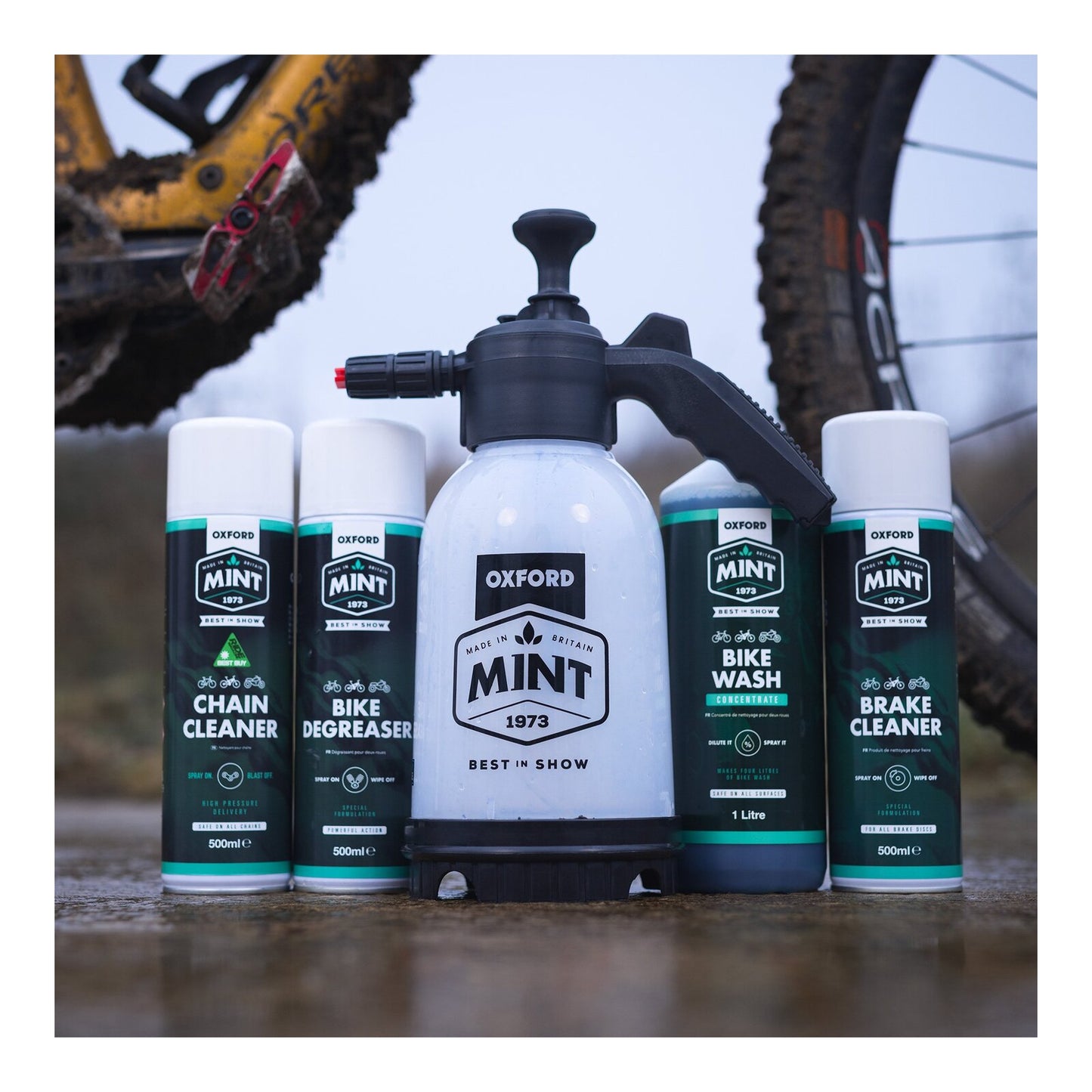 Oxford Mint Snow Foam Bottle 2L