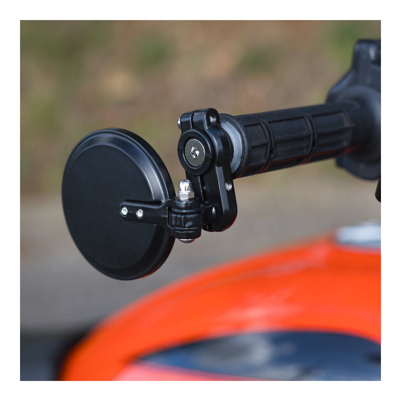 Load image into Gallery viewer, Oxford Fold Away Mirror - Black - PAIR
