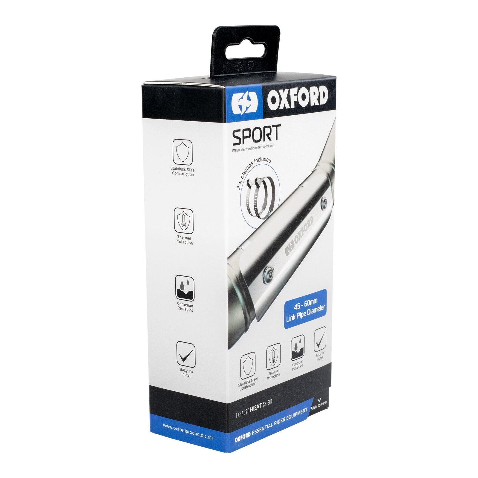 Oxford Sport Exhaust Heat Shield