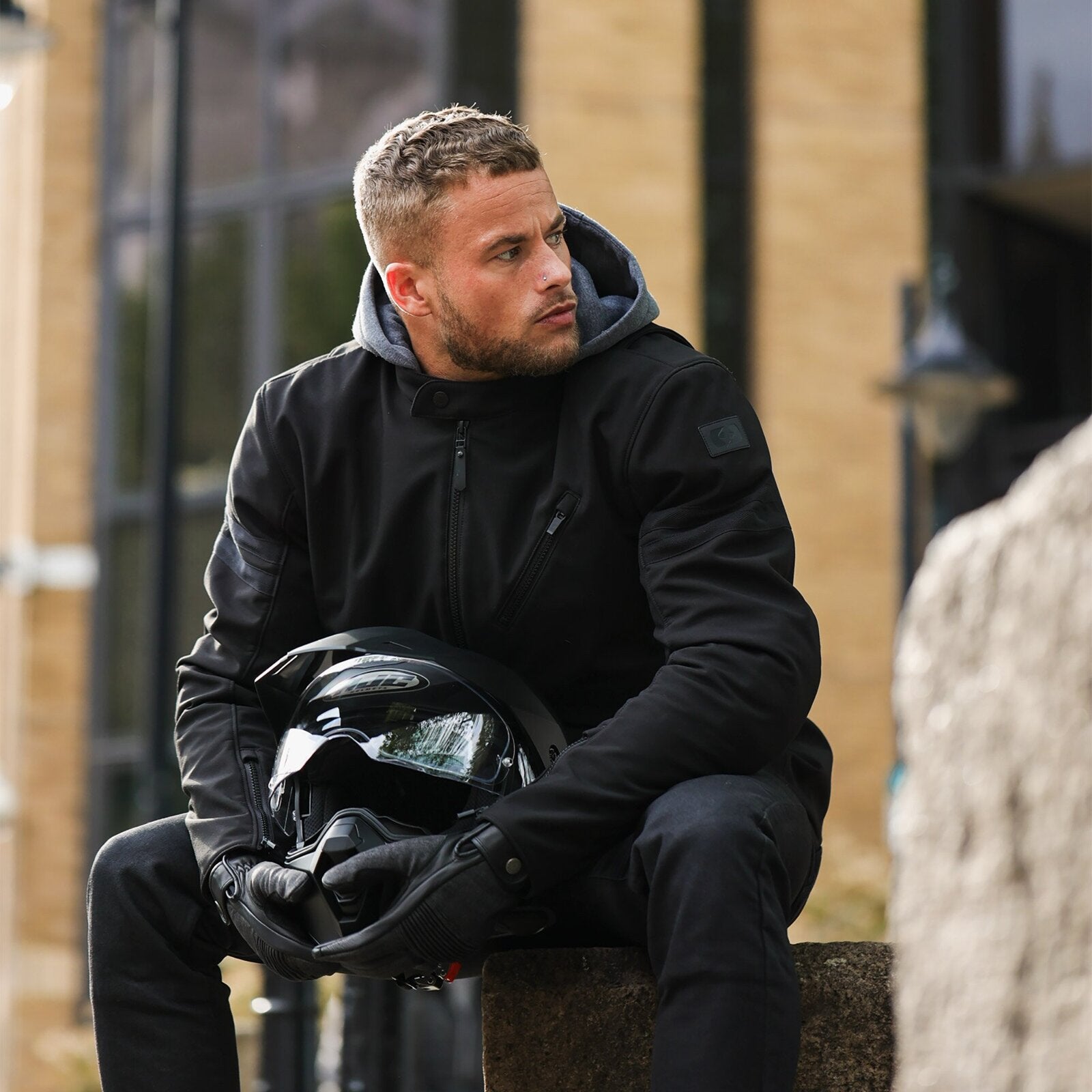 Oxford Faringdon Men's Jacket - Stealth Black