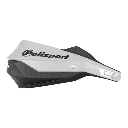 Polisport Handguard Trail Blazer Replacement Plastic - White / Black