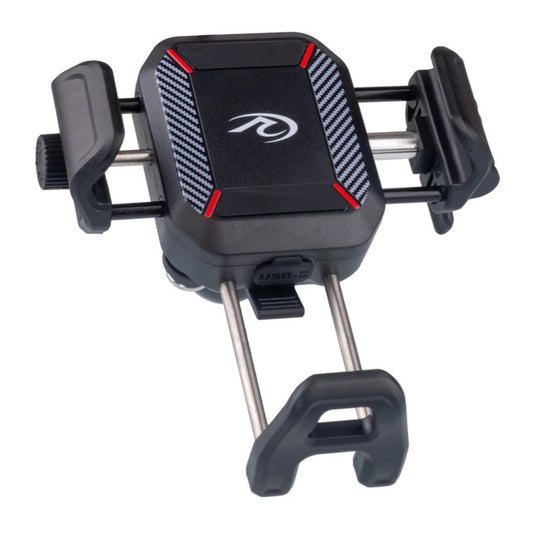 Rocky Creek Motoplug Phone Holder & Charger - Wireless & USB-C