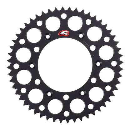 Renthal Sprocket Rear Black 52T Alloy 7075 T6 Grooved