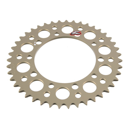 Renthal Sprocket Hard Anodised 43T Silver