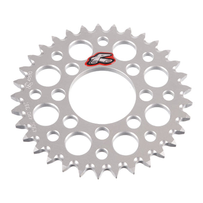 Renthal Sprocket Rear Silver 33T Alloy 7075 T6 Grooved