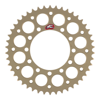 Renthal Rear Sprocket Hard Anodised Grooved 456 / 520