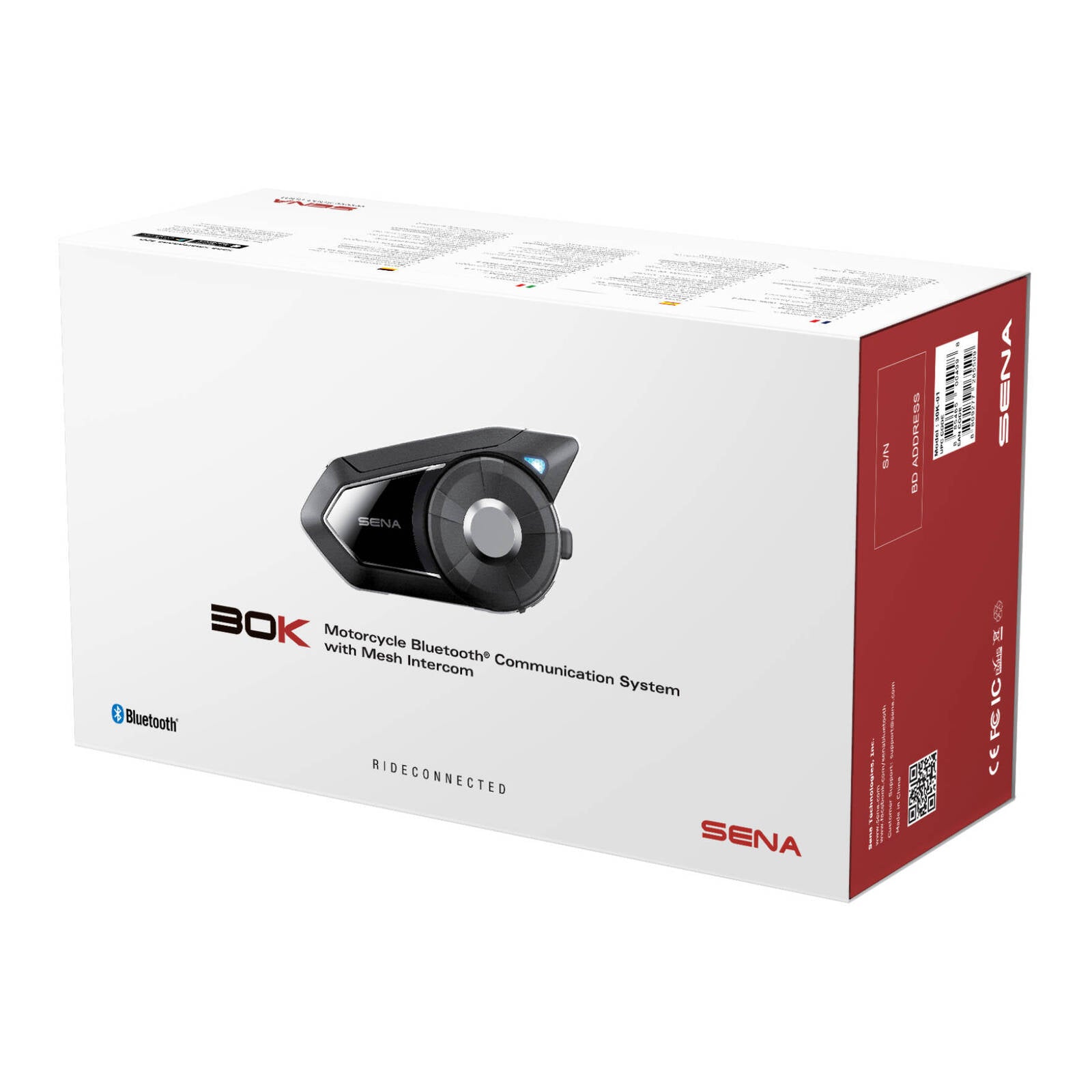 Sena 30k Bluetooth Comm System with Mesh & HD Speaker