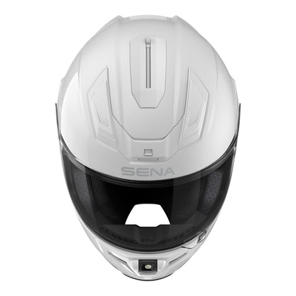 Sena Phantom Smart Helmet with Mesh Comms - Gloss White