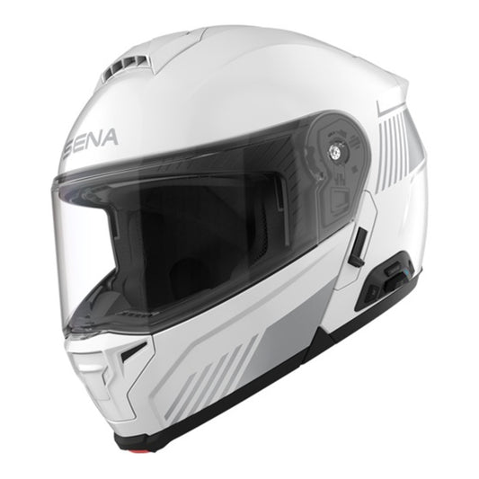 Sena Specter Smart Modular Touring Helmet - Gloss White