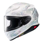 Shoei NXR2 Helmet Fearless - White / Silver TC6