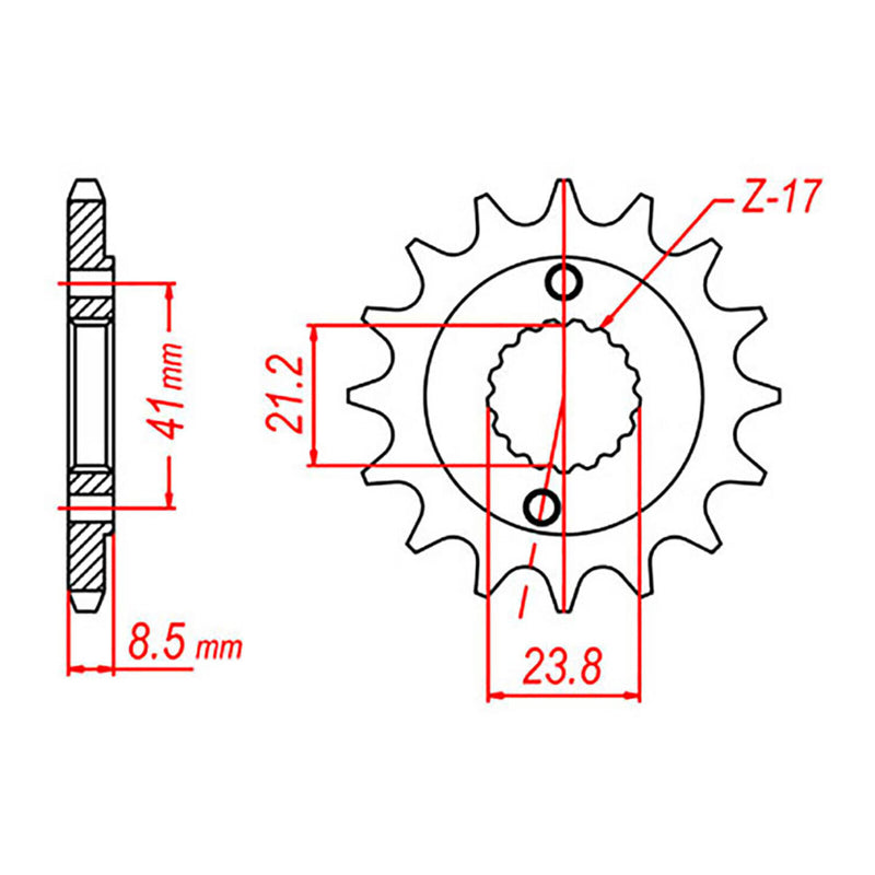 Load image into Gallery viewer, Sprocket Kit Honda XR400 - 520KXZ 15/45

