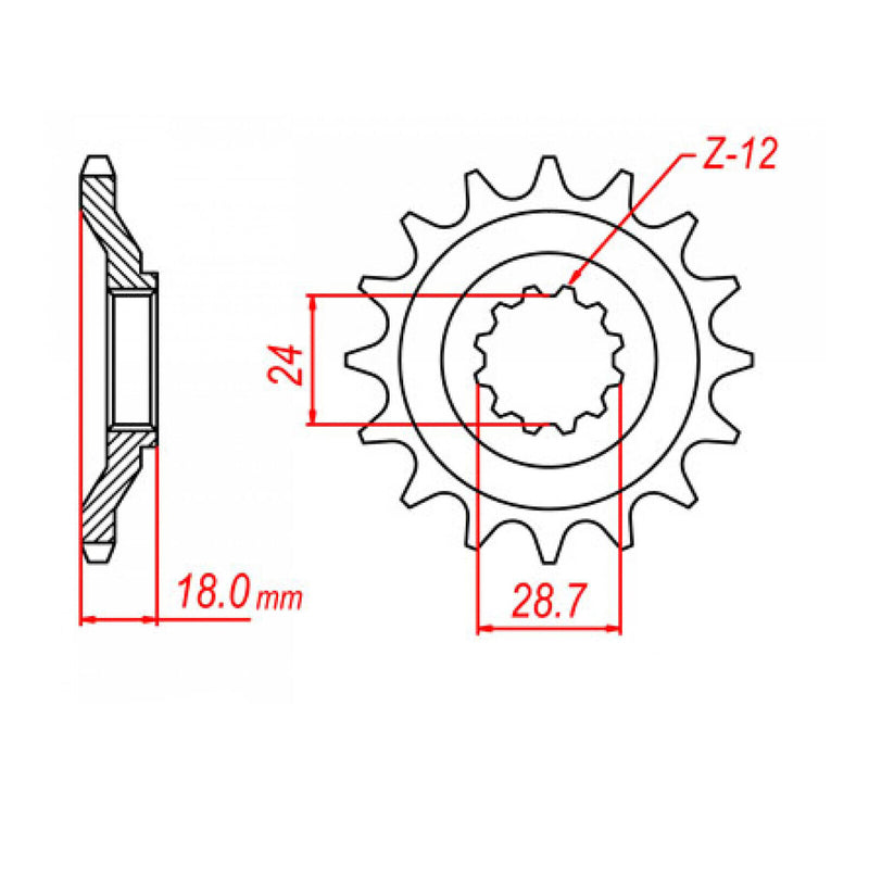 Load image into Gallery viewer, Sprocket Kit Honda XR600 '91- - 520KXZ 14/48
