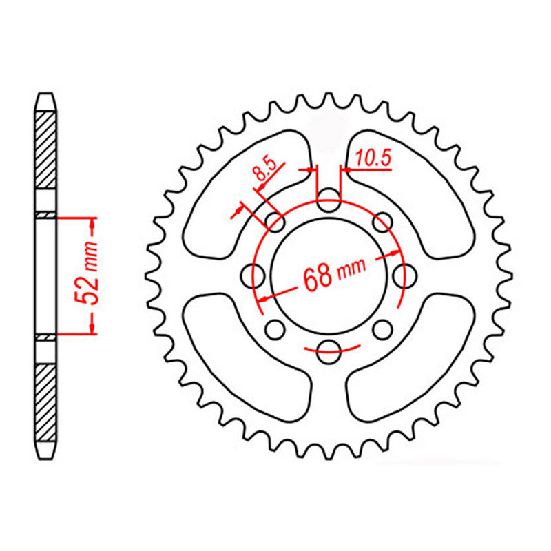 Load image into Gallery viewer, Sprocket Kit Suzuki ATV LT50 - 420MS 11/37
