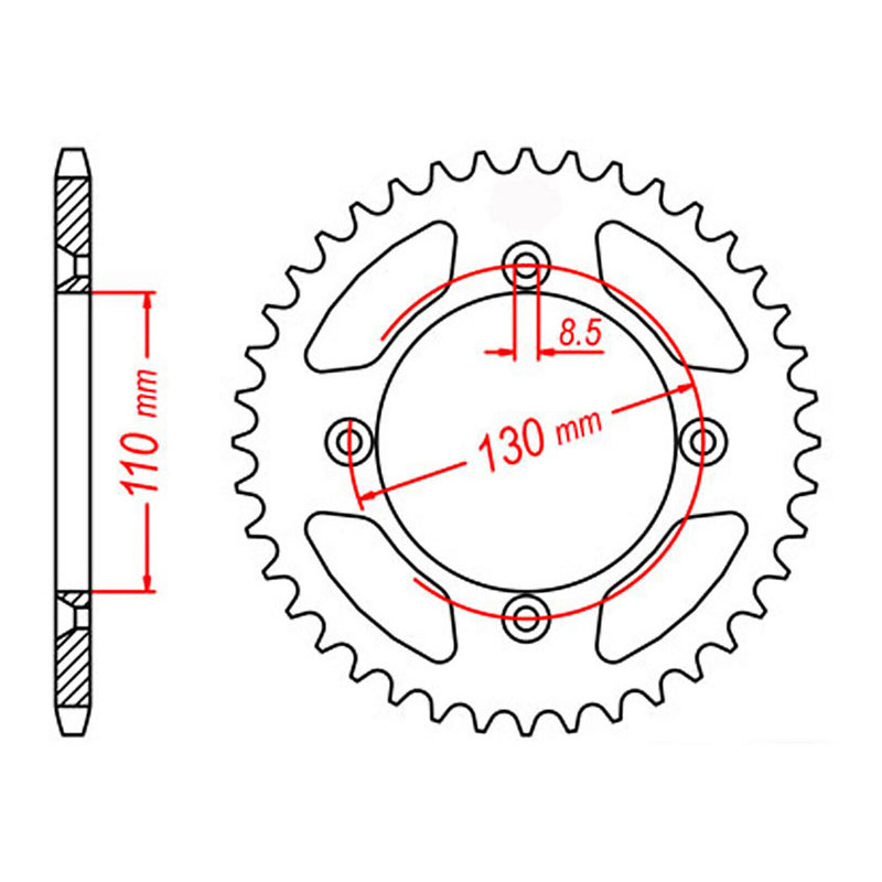 Load image into Gallery viewer, Sprocket Kit Honda CR80/85 - 420MS 15/49
