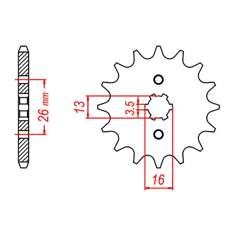 Load image into Gallery viewer, Sprocket Kit Suzuki JR50 - 420MS 13/28
