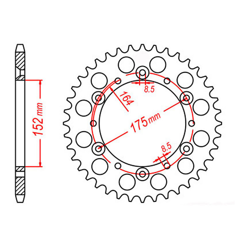 Load image into Gallery viewer, Sprocket Kit Yamaha YZ250 - 520XRE 14/50
