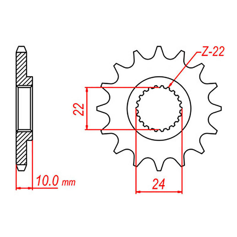 Load image into Gallery viewer, Sprocket Kit BMW F650 ST/GS - 520XRE 16/47
