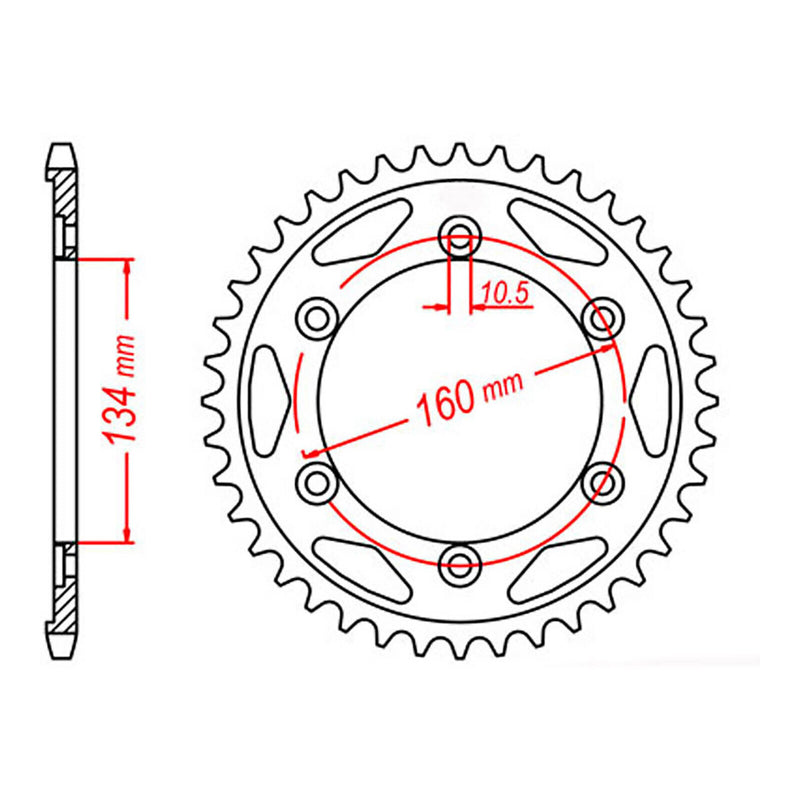 Load image into Gallery viewer, Sprocket Kit Honda CBR954RR '00-'03 (economy) - 530XRE 16/42
