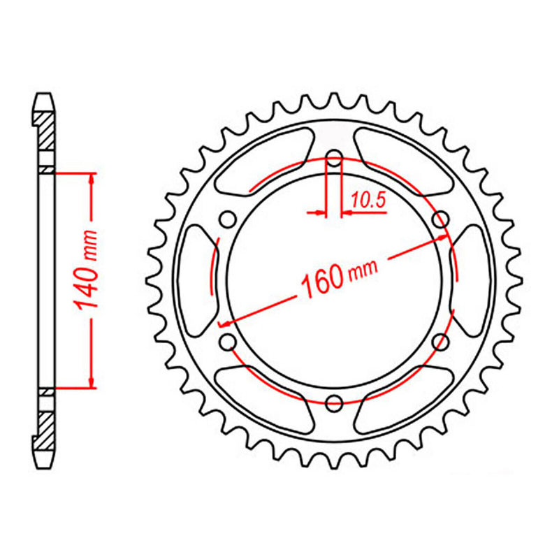 Load image into Gallery viewer, Sprocket Kit Kawasaki ZZR1100 '93-'97 - 530ZXW 17/45

