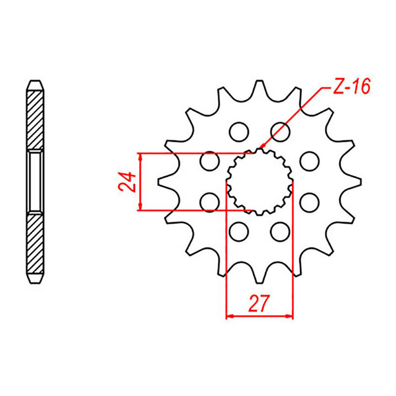 Load image into Gallery viewer, Sprocket Kit Suzuki GSXR1000 '09-'16 (recommended) - 530ZXW 17/42
