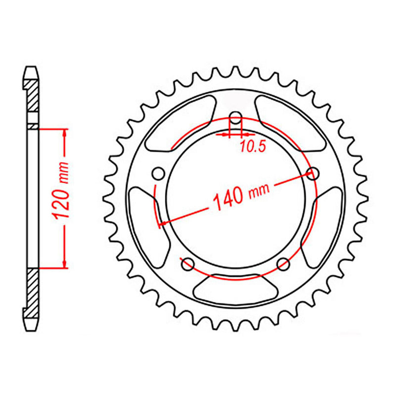 Load image into Gallery viewer, Sprocket Kit Triumph Bonneville - 525XRE 17/42
